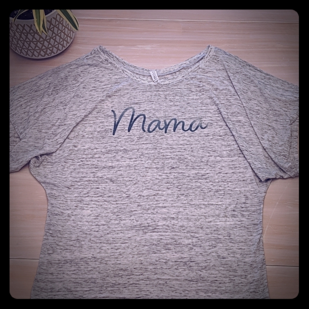 Brand New Flowy Mama Tee